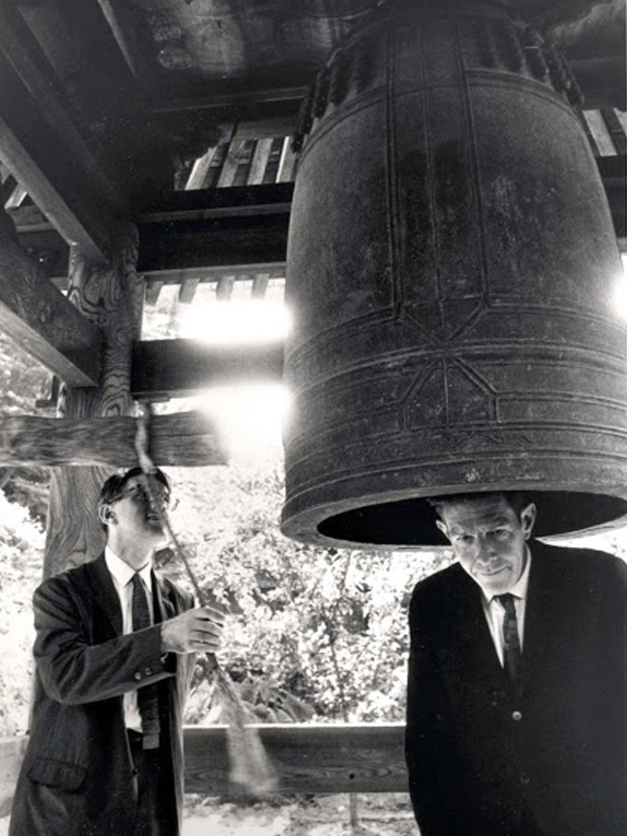 John Cage y Peter Sloterdijk 
